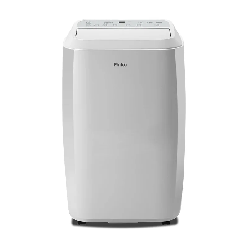 Ar-condicionado portátil Philco PAC12000QF5 branco com saída de ar frontal