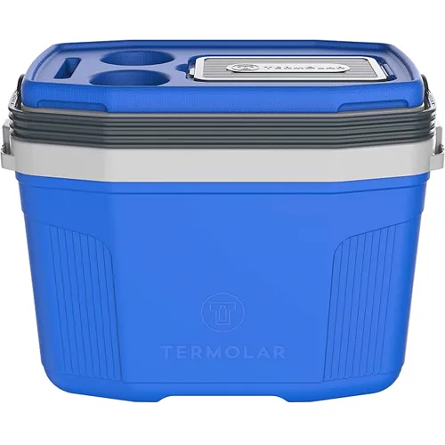 Caixa térmica Termolar SUV de 20 litros compacta na cor azul
